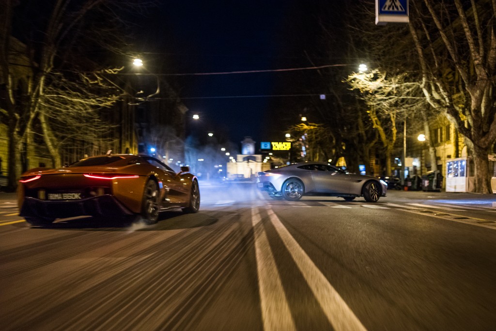 Car chase in Sony Pictures' "Spectre"