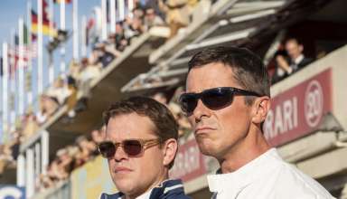 Matt Damon and Christian Bale in Twentieth Century Fox’s FORD V. FERRARI