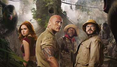 Karen Gillan, Dwayne Johnson, Kevin Hart and Jack Black star in Sony Pictures' JUMANJI: THE NEXT LEVEL