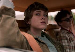 Sophia Lillis and Wyat Oleff star in Netflix's I AM NOT OKAY WITH THIS
