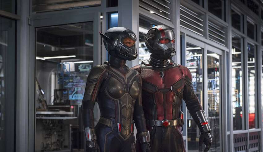 Evangeline Lilly and Paul Rudd star in Marvel Studios' ANT-MAN AND THE WASP